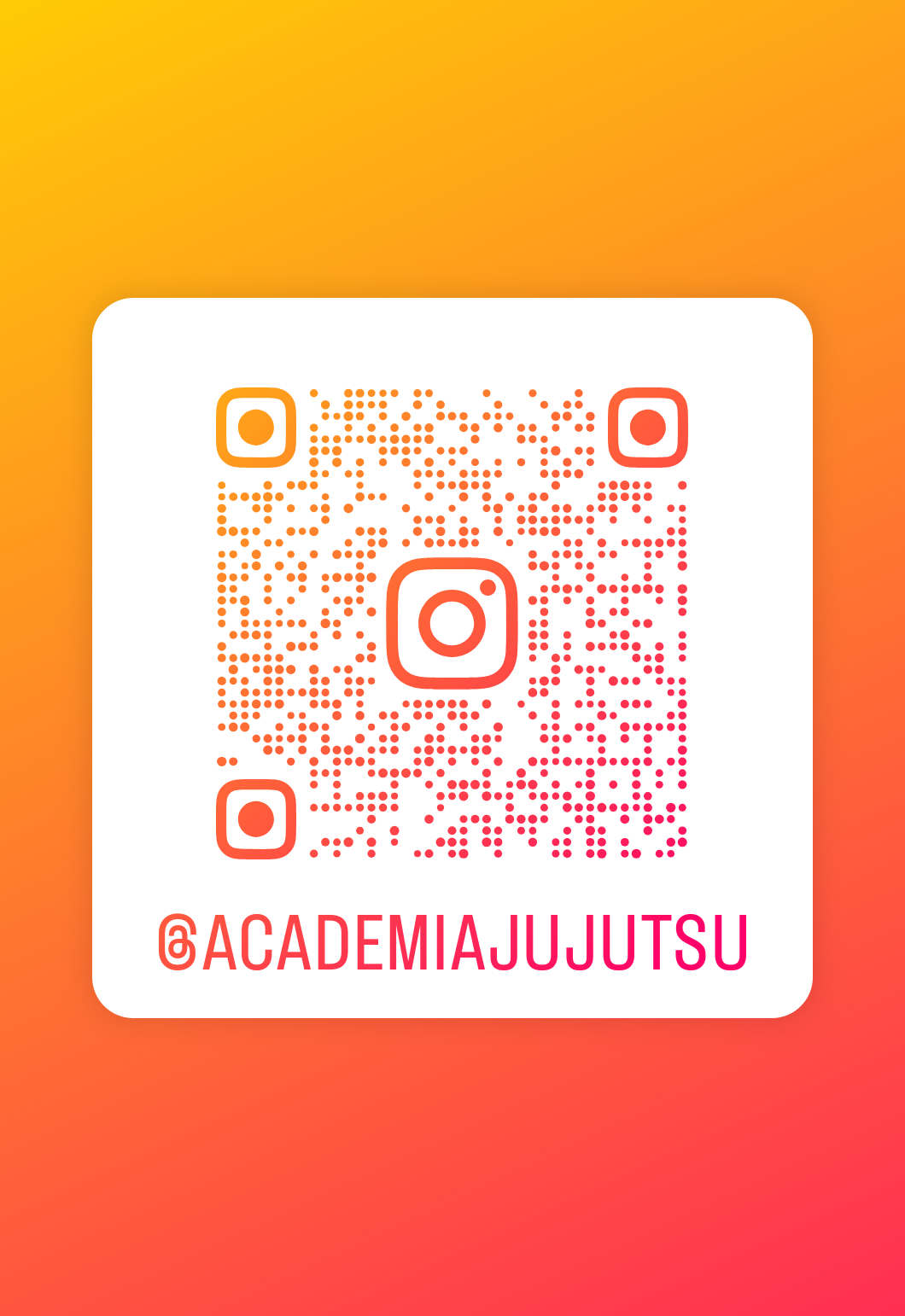 Instagram QR code for Academia Ju Jutsu