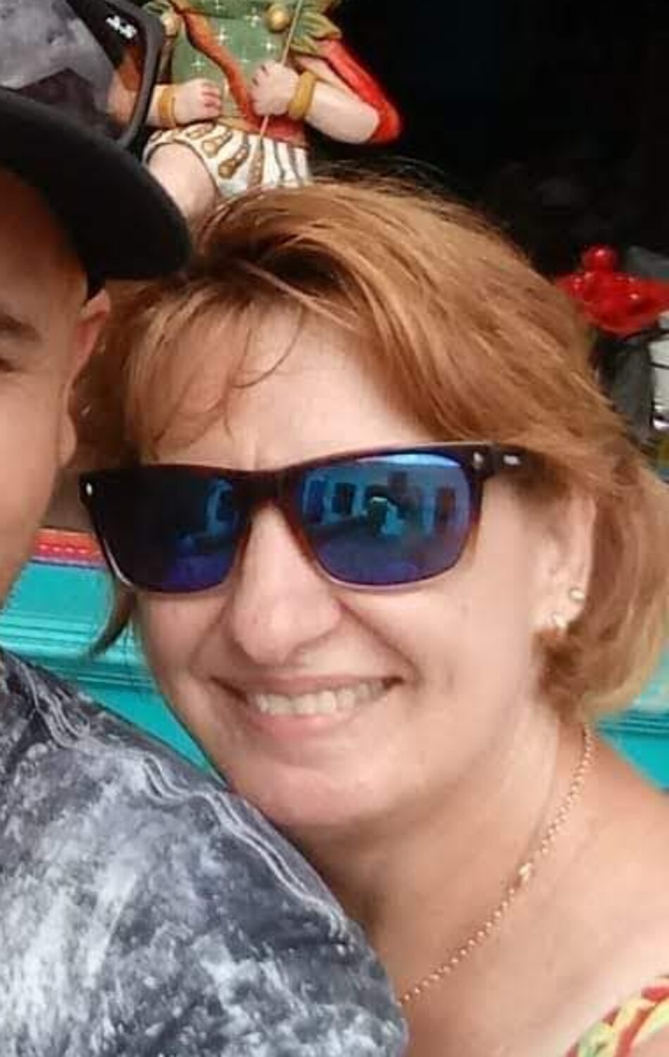Patient smiling at the 15-year follow-up